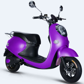 Güçlü Far Elektrikli Moped Scooter, Lisans Elektrikli Scooter Bisiklet 220V