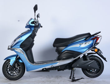 Çin Mavi Renkli Elektrikli Moped Scooter, Yol Yasal Elektrikli Moped Moped Yetişkinler için Tedarikçi