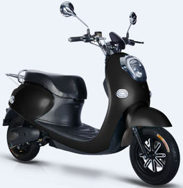 Çin Siyah Renkli Elektrikli Moped Scooter, Pedallı 60V / 72V Elektrikli Scooter Bisikleti Tedarikçi