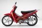 Kırmızı Renkli Super Cub Bisikleti Tek Silindirli Kaymaz Lastik Düşük Enerji Tüketimi Tedarikçi